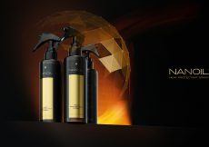 varmebeskyttende spray for hår Nanoil