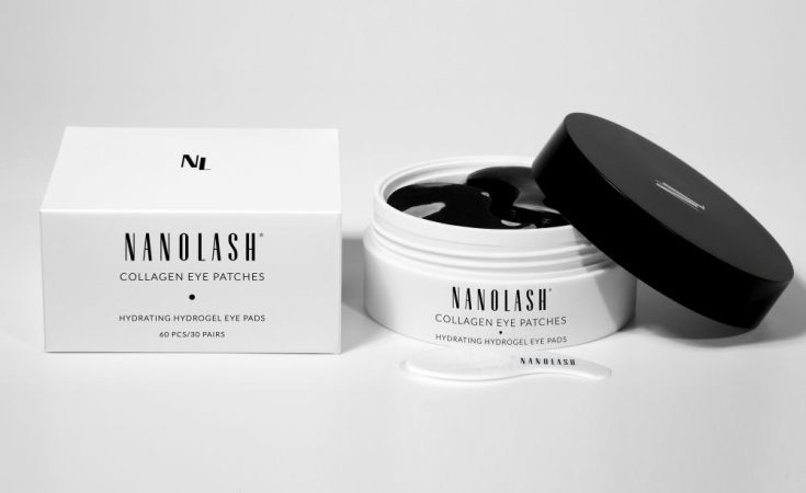 Collagen øyepads nanolash