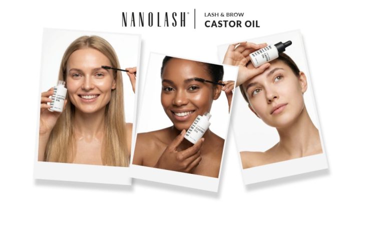 castor olje nanolash